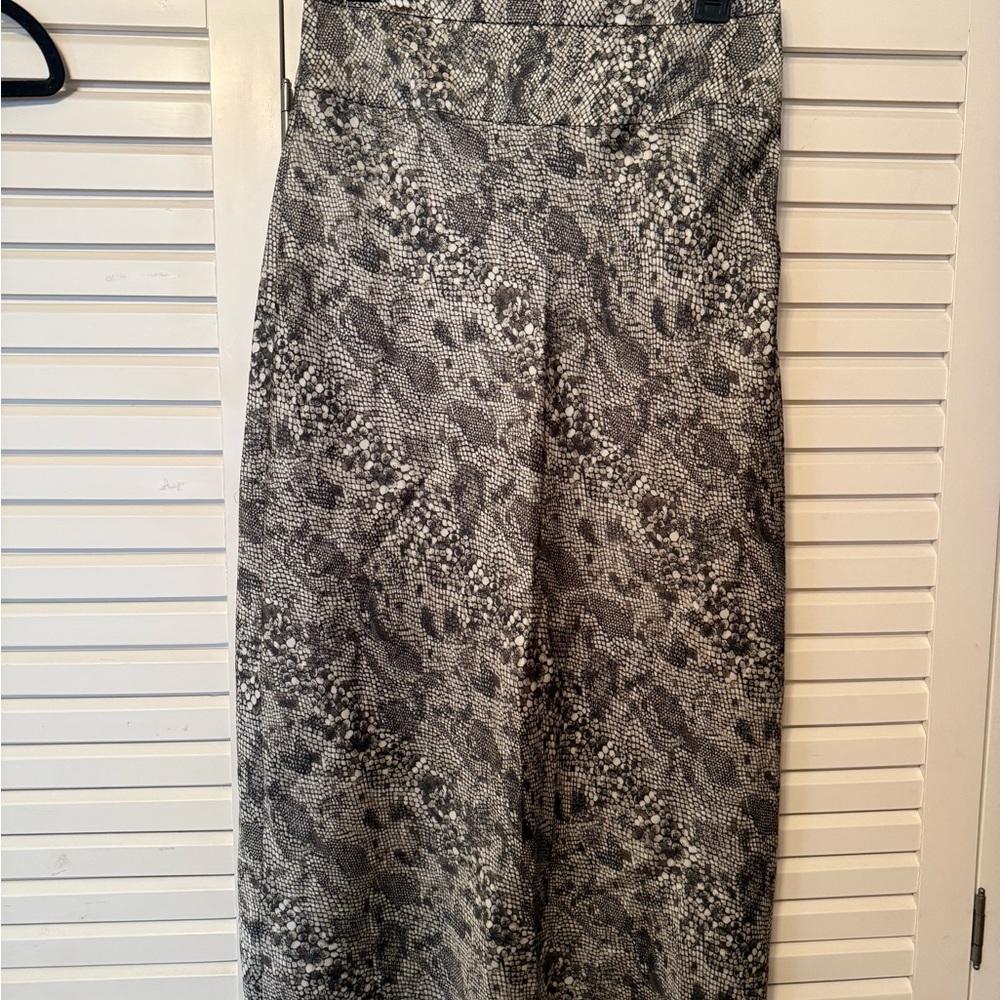 Free People Silky Midi Skirt